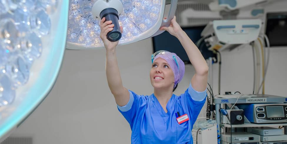 Lianne Giesbertz, operatieassistent