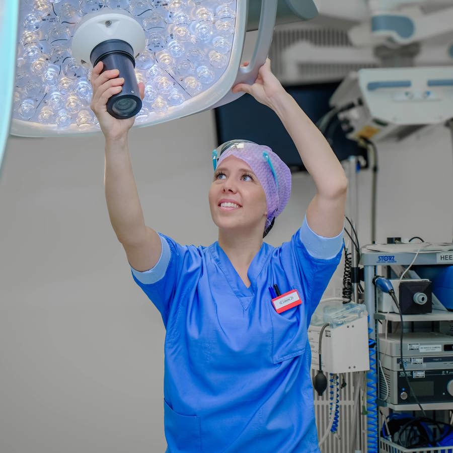 Lianne Giesbertz, operatieassistent