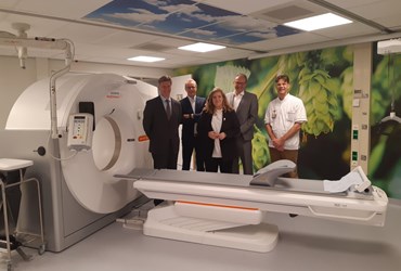 Op de foto zie je de nieuwe CT-scan in VieCuri Venray. 