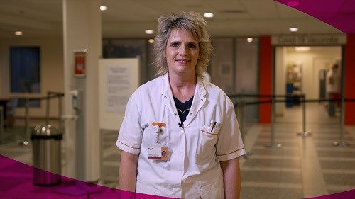 Foto Jolanda, verpleegkundige preoperatief bureau VieCuri