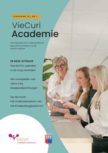 Voorzijde van het VieCuri Academie magazine, juni 25