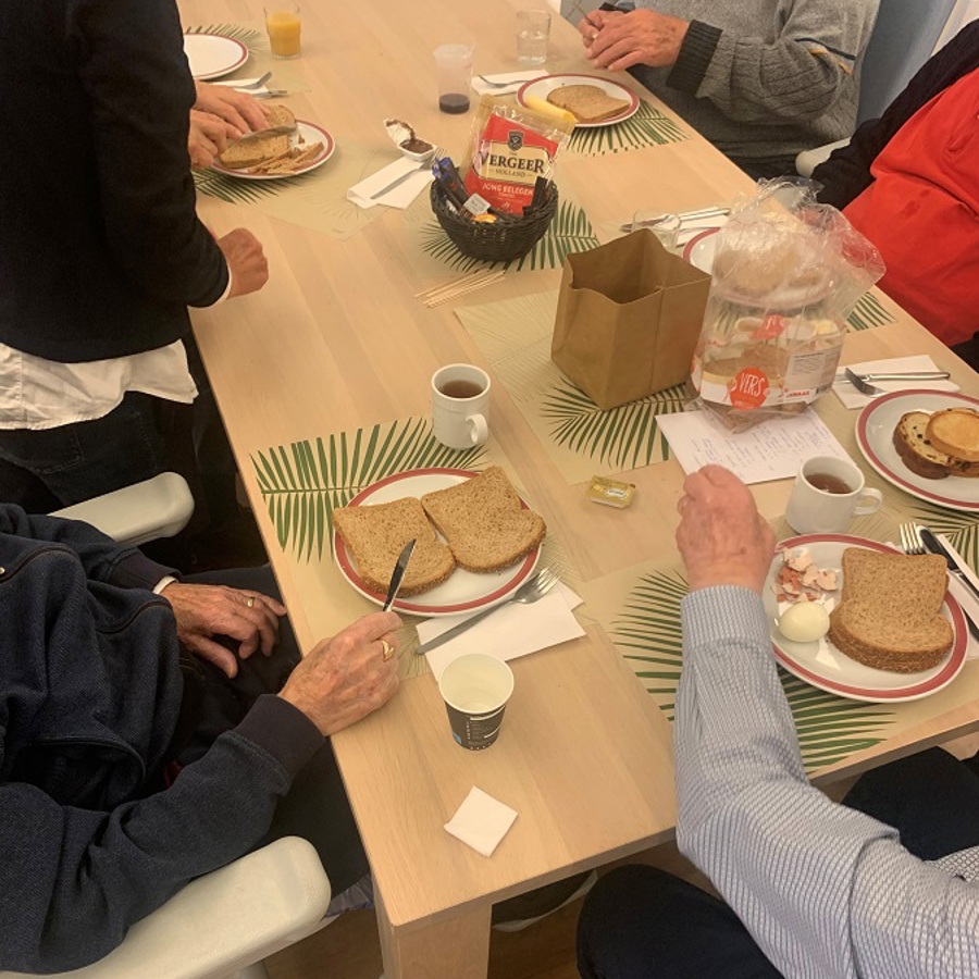 ontbijt op tafel