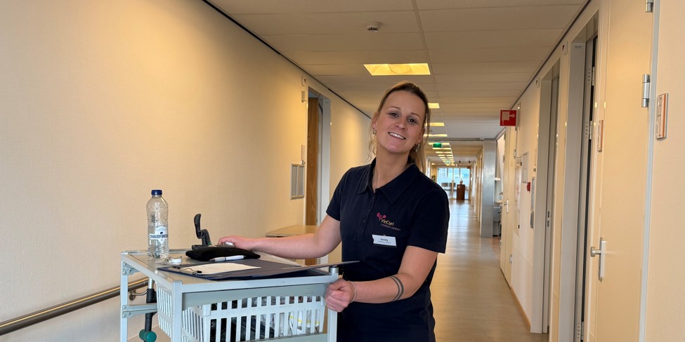 Emily Daniels, trainer voor patiënt en mantelzorger Emily Daniels, trainer voor patiënt en mantelzorger