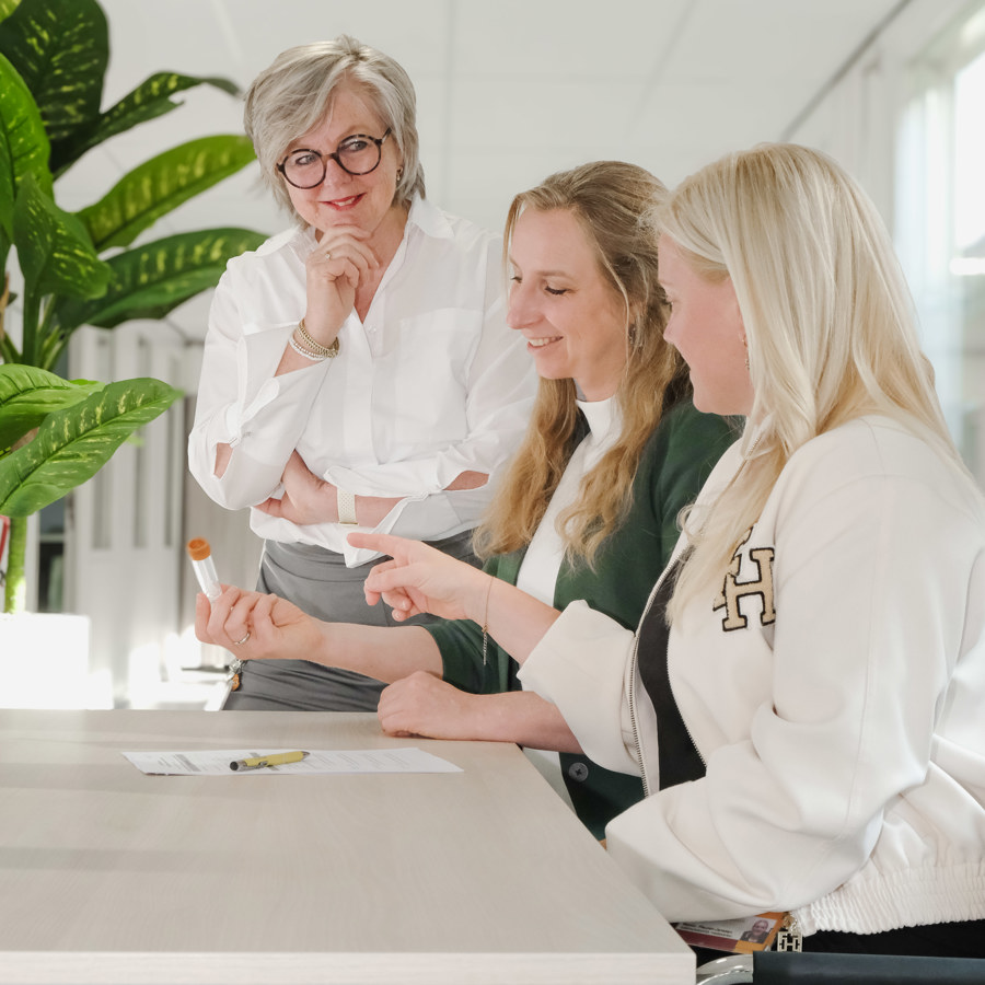 Het onderzoeksteam van het Kinderallergiecentrum