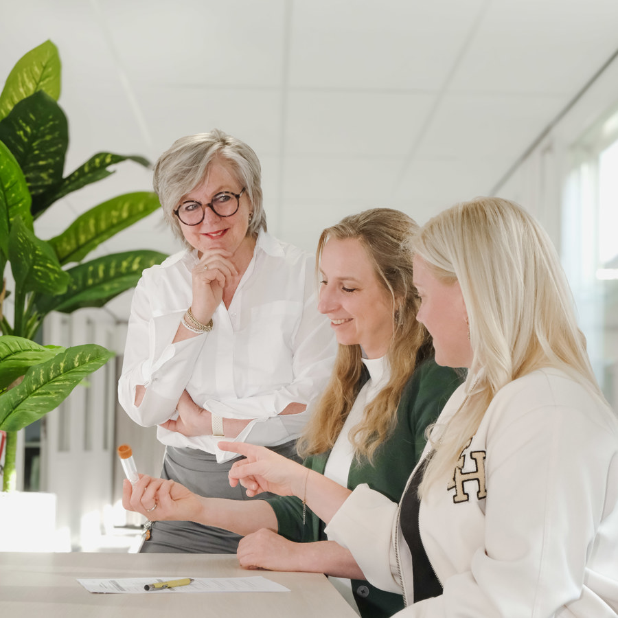 Het onderzoeksteam van het Kinderallergiecentrum