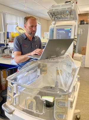 Harm Oirbans, technicus medisch instrumenten 