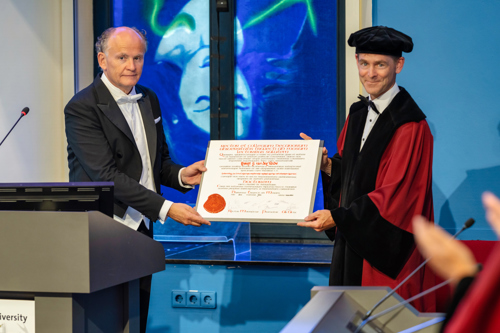 Robert van der Velde en Joop van den Bergh
