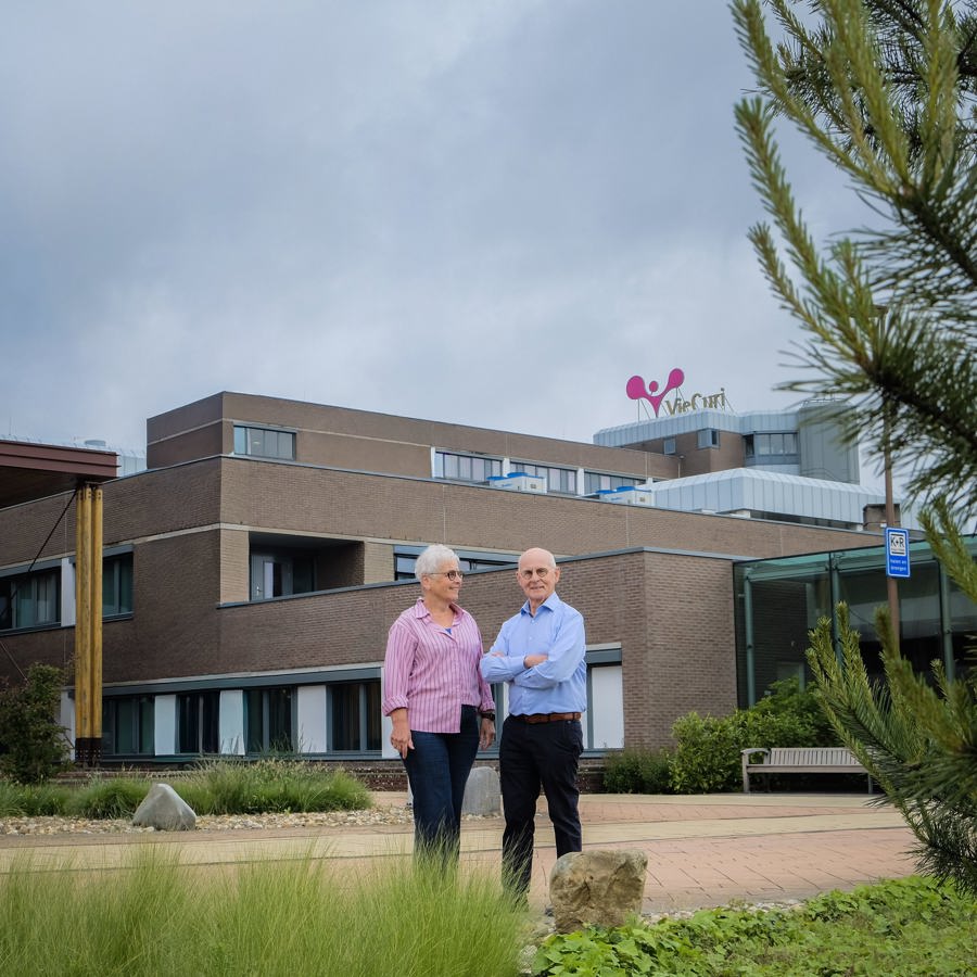 Liesbeth (L)  en Huub (R) Cliëntenraad