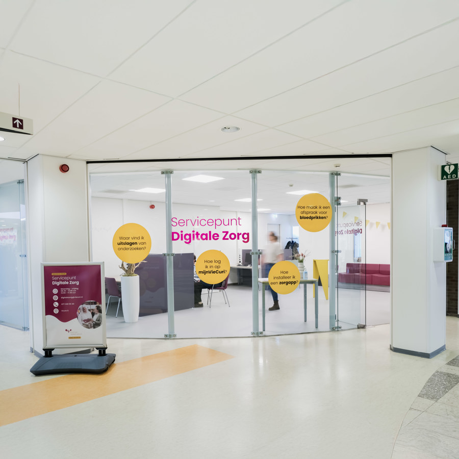 Het Servicepunt Digitale Zorg op route 8, Venlo