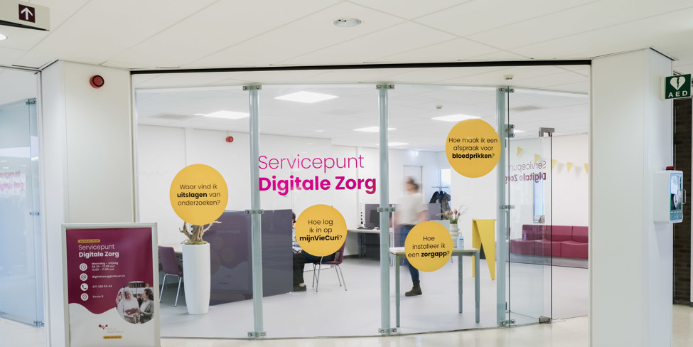 Het Servicepunt Digitale Zorg op route 8, Venlo Het Servicepunt Digitale Zorg op route 8, Venlo